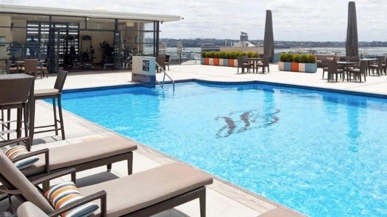 Luxury Private Apartment At The Heritage Hotel Auckland Buitenkant foto