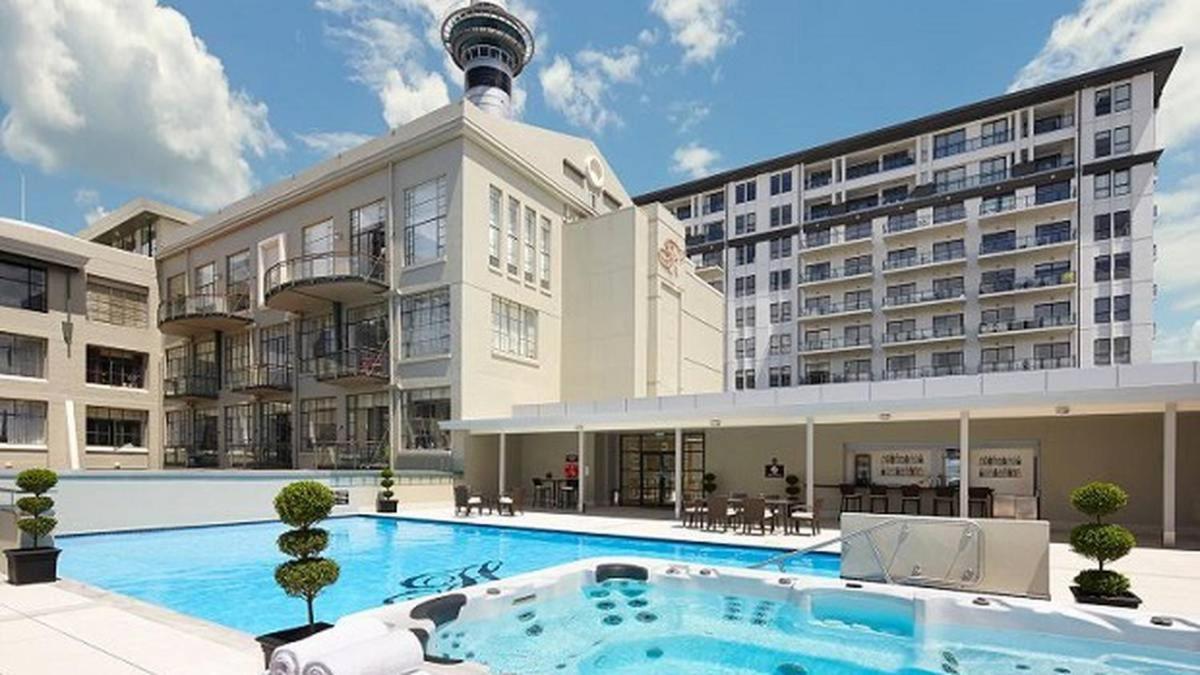 Luxury Private Apartment At The Heritage Hotel Auckland Buitenkant foto